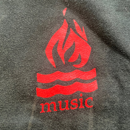 Hot Water Music Band Pullover Hoodie Size Large