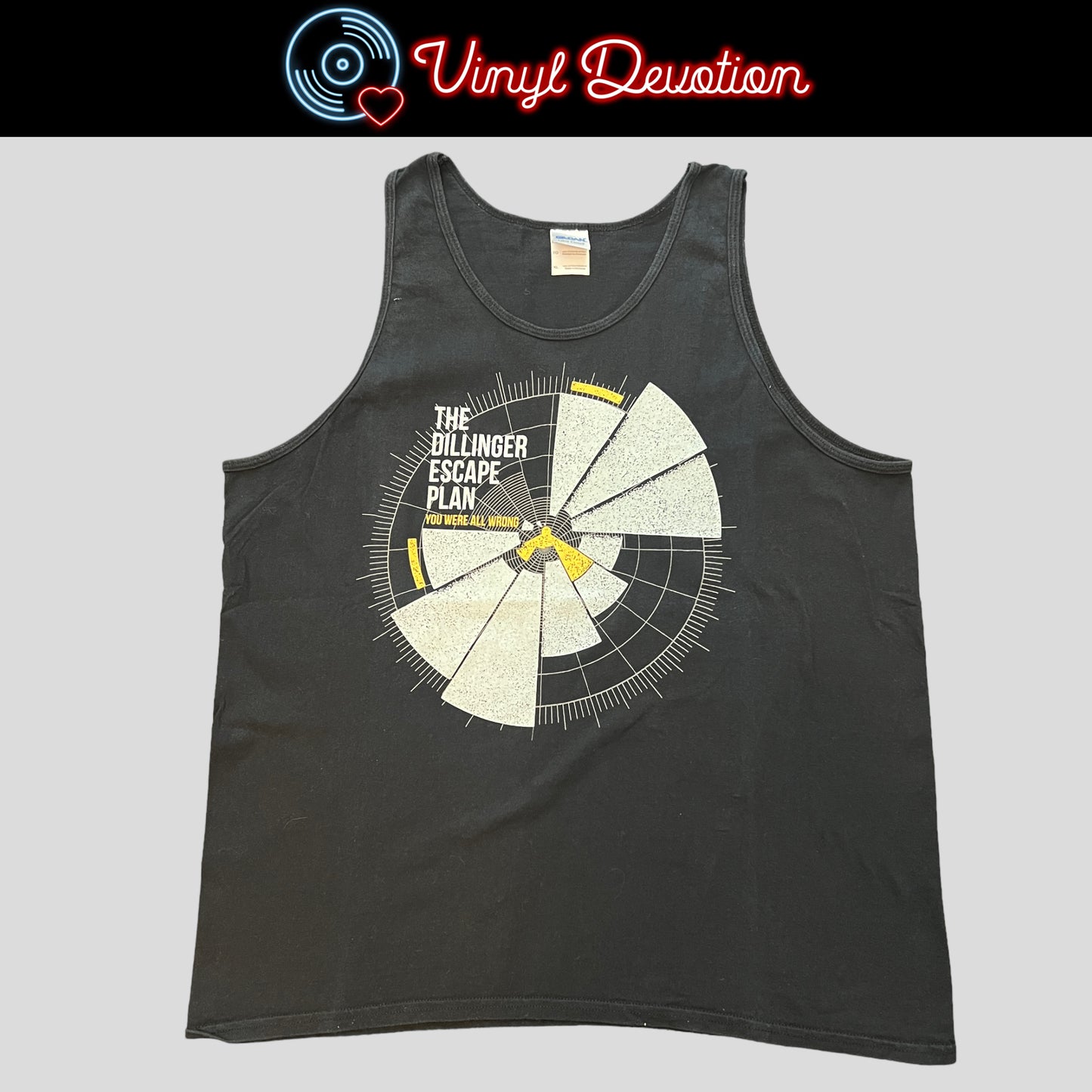 The Dillinger Escape Plan Band Prancer One Of Us Is The Killer Tank Top Size XXL