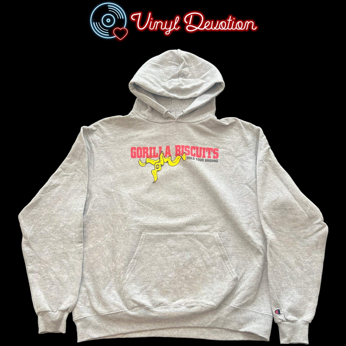 Gorilla Biscuits Band Hold Your Ground Pullover Hoodie Size XL