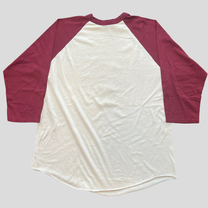 Converge Band Brutal Truth Vintage T-Shirt Raglan Size XL