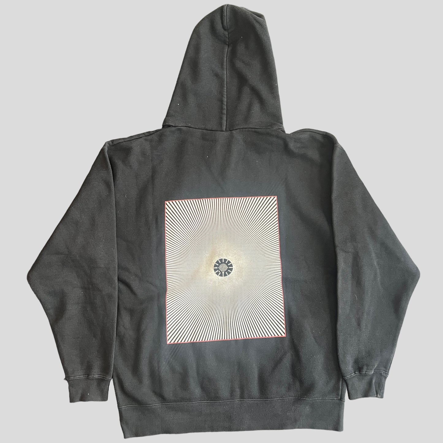 Converge Band No Heroes Zip Up Hoodie Size L