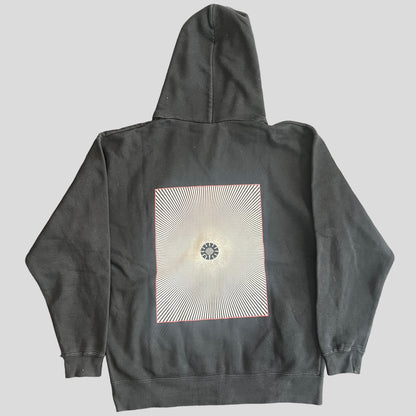 Converge Band No Heroes Zip Up Hoodie Size L