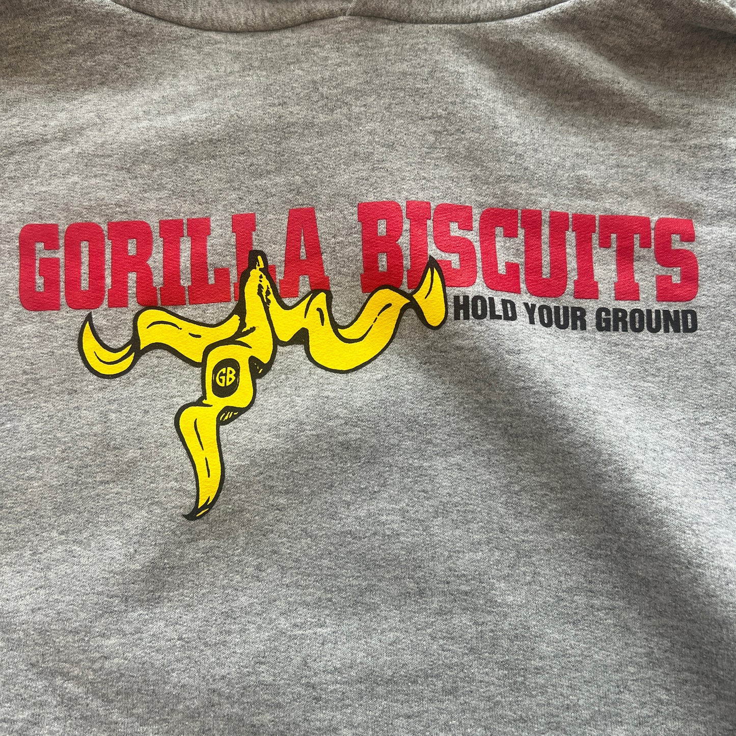 Gorilla Biscuits Band Hold Your Ground Pullover Hoodie Size XL