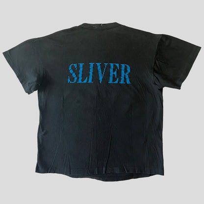 Nirvana Band Sliver 1992 Vintage T-Shirt Size XL Single Stitch