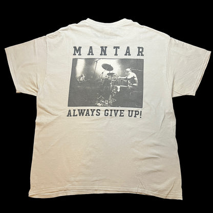Mantar Band Always Give Up T-Shirt Size XL