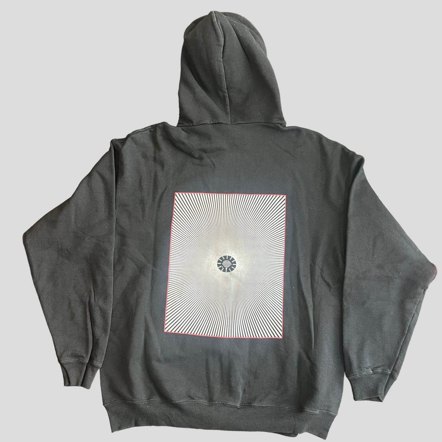 Converge Band No Heroes Zip Up Hoodie Size XL