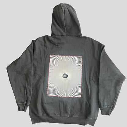 Converge Band No Heroes Zip Up Hoodie Size XL