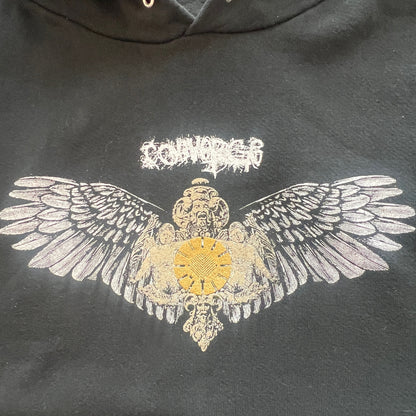 Converge Band When Forever Comes Crashing Wings Pullover Hoodie Size XL
