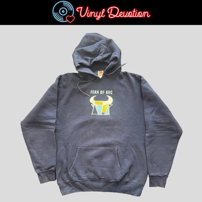 Joan Of Arc Band Bull Pullover Hoodie Dark Blue Size XL Cap'n Jazz American Football