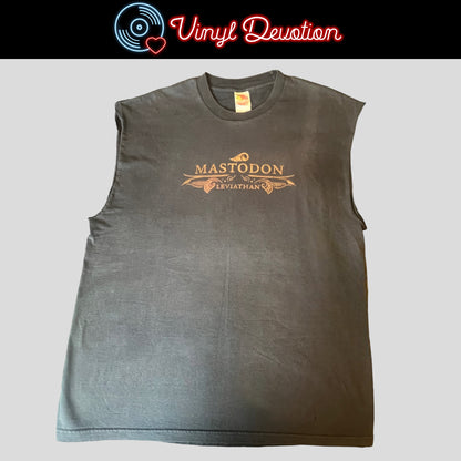 Mastodon - Leviathan Sleeveless Band Shirt Size Extra Large
