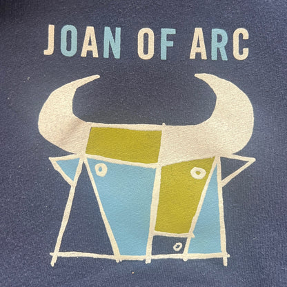 Joan Of Arc Band Bull Pullover Hoodie Dark Blue Size XL Cap'n Jazz American Football