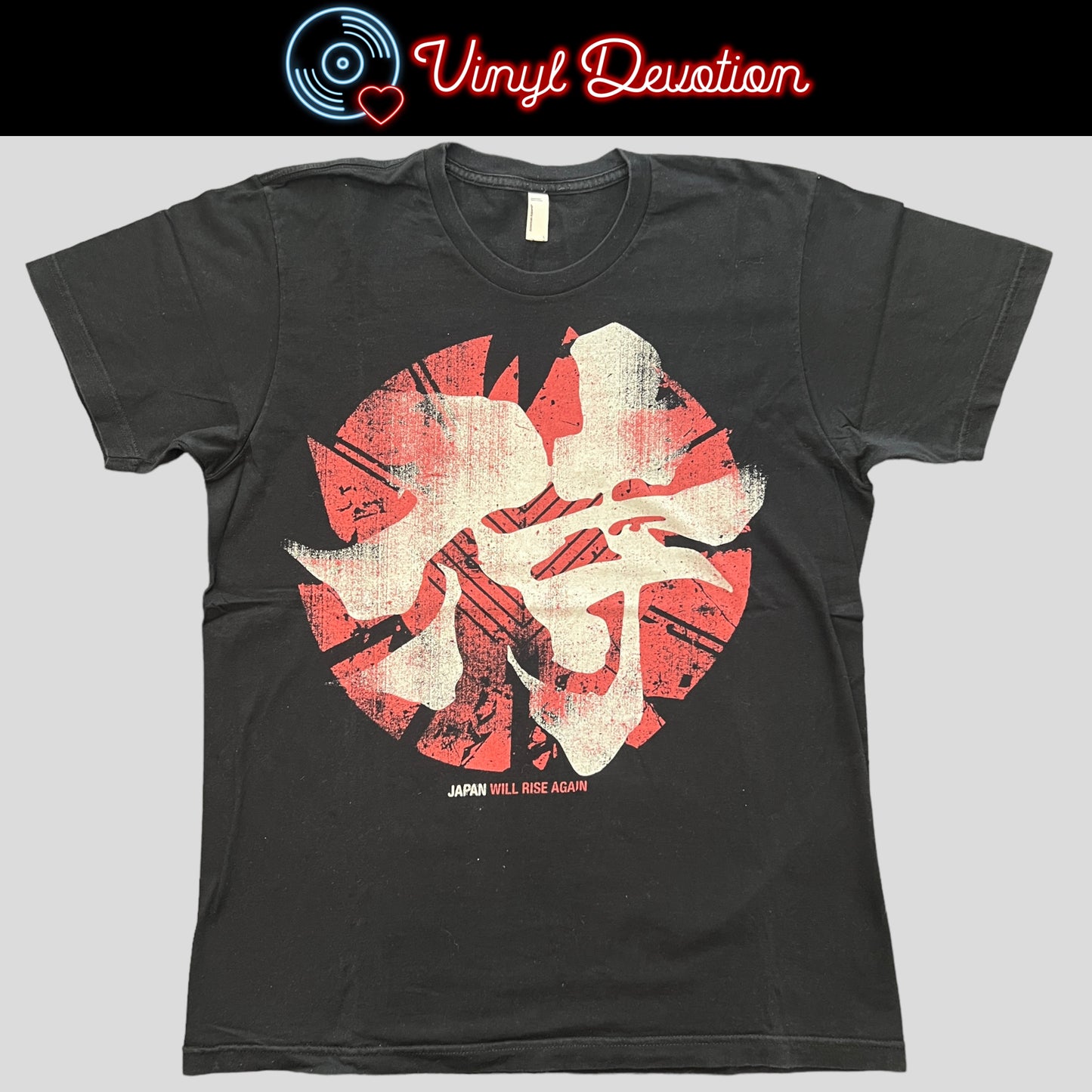 Converge Band 2011 Tsunami Benefit Japan Will Rise Again T-Shirt Size Large