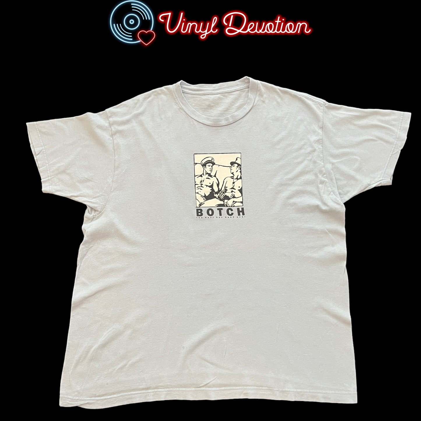 Botch Band Boy Band Vintage Baby Blue T-Shirt Size XL