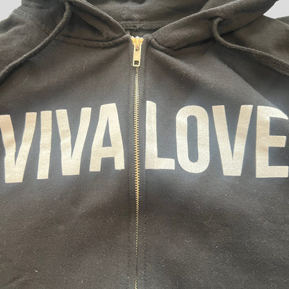 American Nightmare Band Viva Love Zip Up Hoodie Size XL Give Up The Ghost