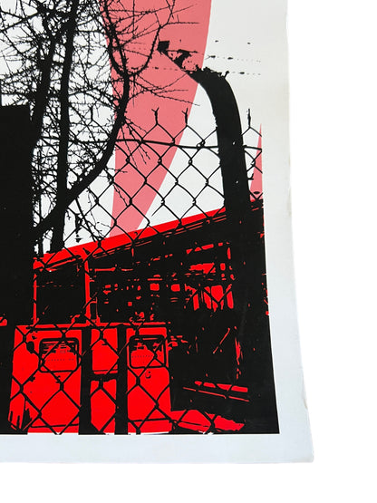 Isis The Band / Boris/ These Arms Are Snakes Japan Australia 2007 Silkscreen Tour Poster 19 x 25 inches
