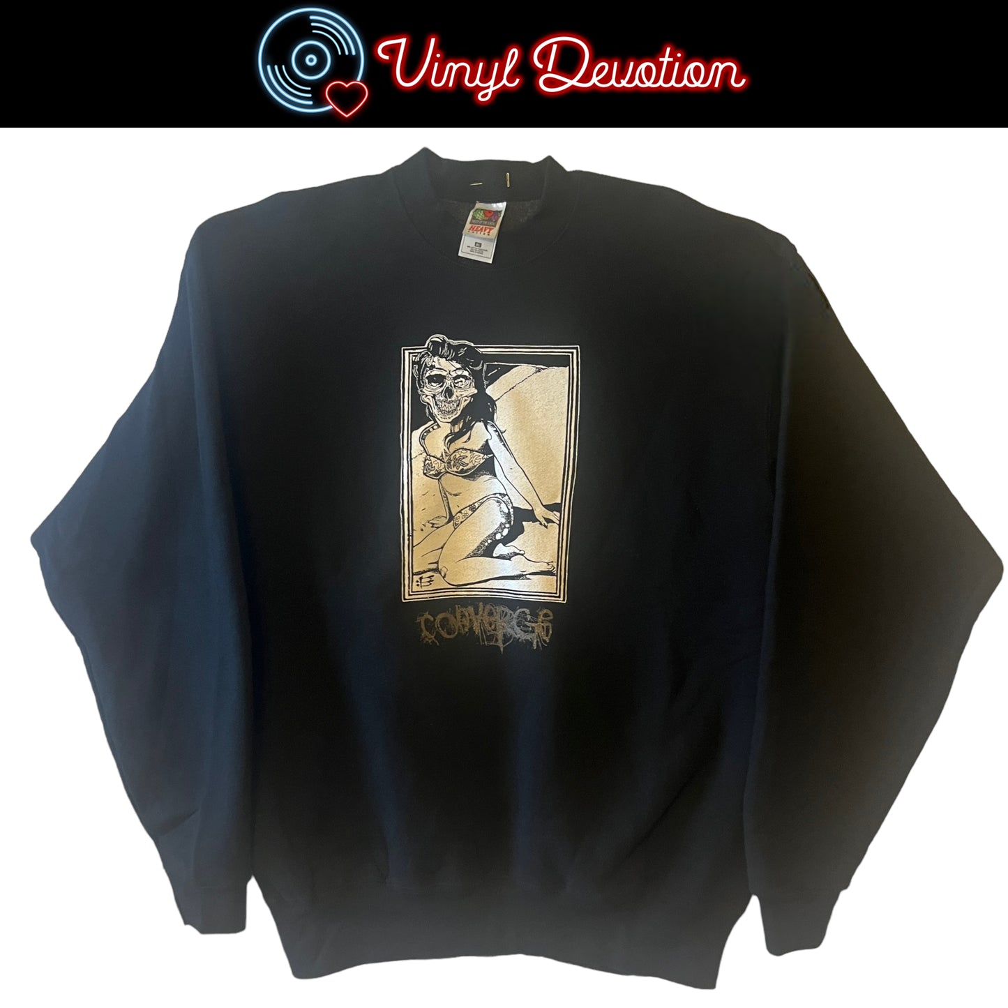 Converge Band Poacher Diaries Bikini 1999 Vintage Crewneck Sweatshirt Size XL