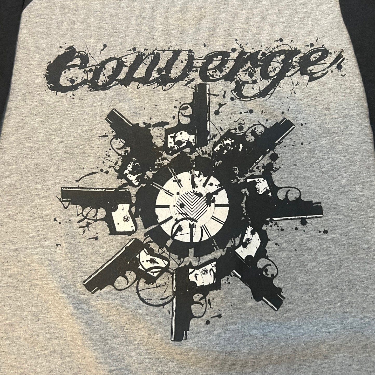 Converge Band Glory In Vengeance 2006 T-Shirt Raglan Size XL No Heroes