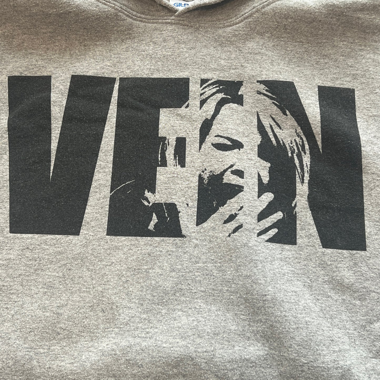 Vein Band Ring RIP Pullover Hoodie Size 2XL Vein.fm