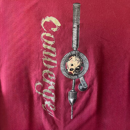 Converge Band Caring and Killing 1997 Vintage Long Sleeve T-Shirt Size XL