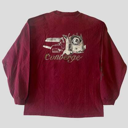 Converge Band Caring and Killing 1997 Vintage Long Sleeve T-Shirt Size XL