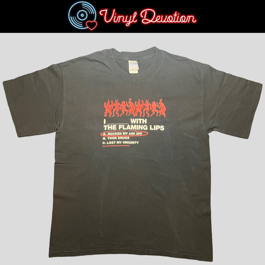 The Flaming Lips Band Rocked My Ass Off T-Shirt Size Large