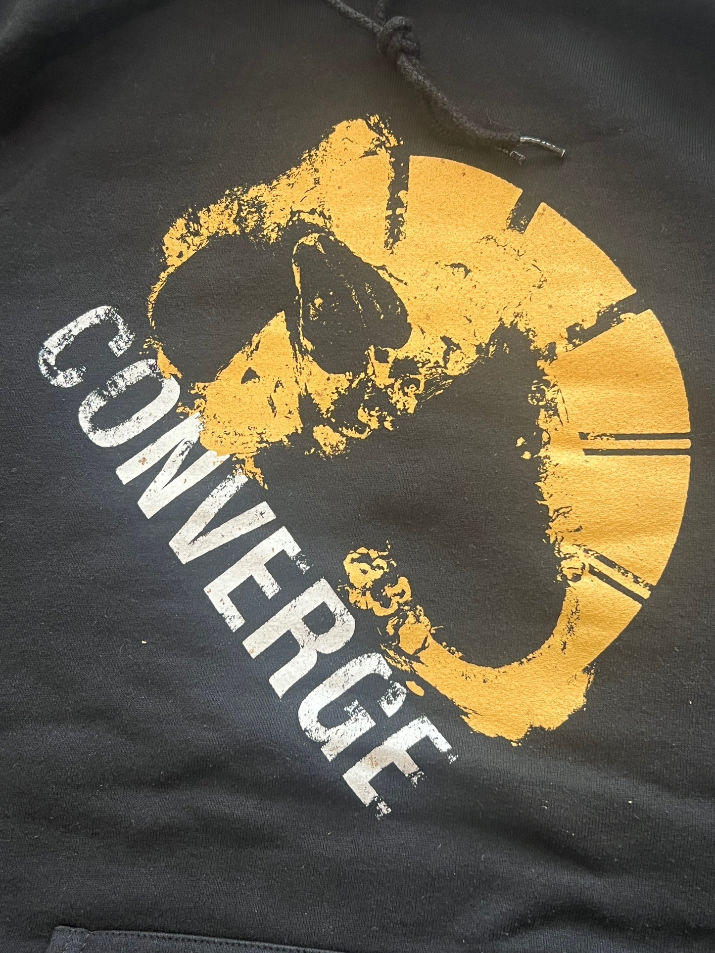 Converge Band No Heroes Pullover Hoodie Size XL