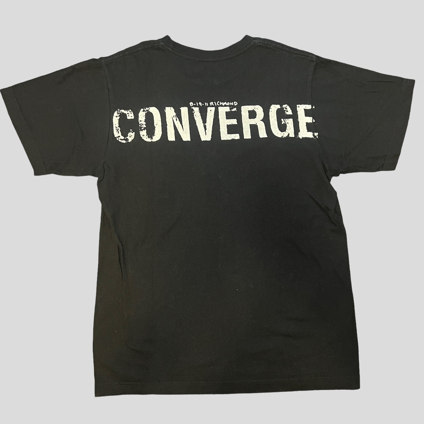 Converge Band 8-19-2011 Richmond VA Show T-Shirt Size Medium