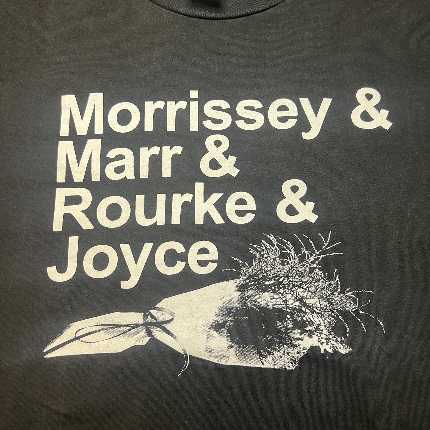 The Smiths Band Morrissey, Marr, Rourke, Joyce T-Shirt Size XL