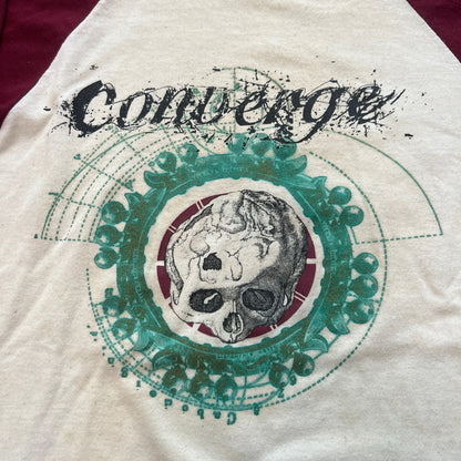 Converge Band When Forever Comes Crashing Vintage T-Shirt Raglan Size Large