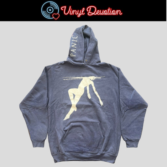 Panic Band We Need To Feel Pullover Hoodie Dark Blue Size XL American Nightmare