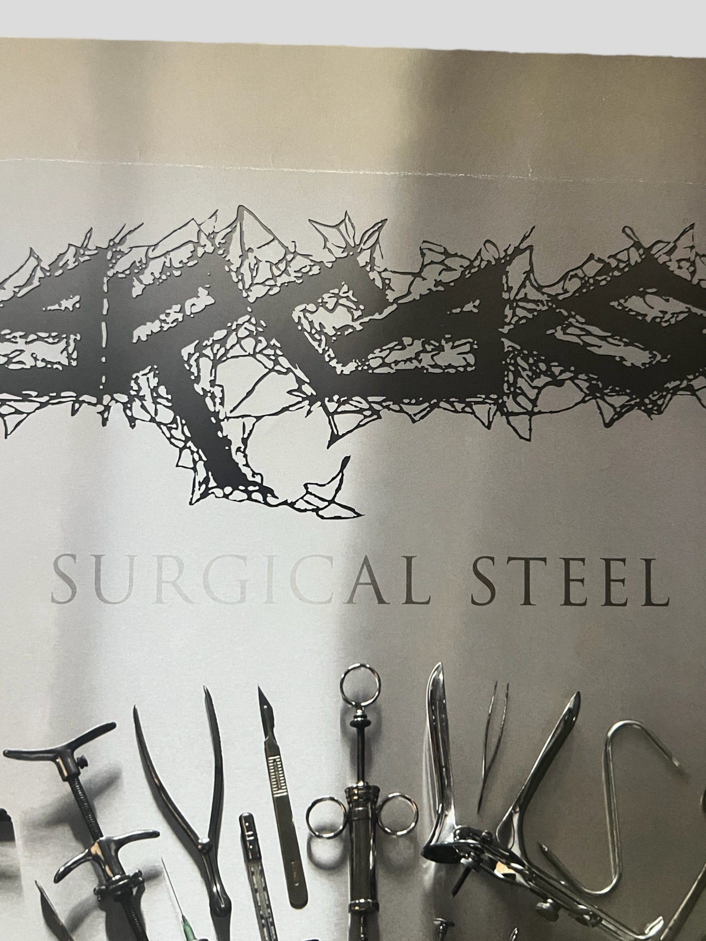 Carcass Surgical Steel Poster 18 x 24 inches SIGNED