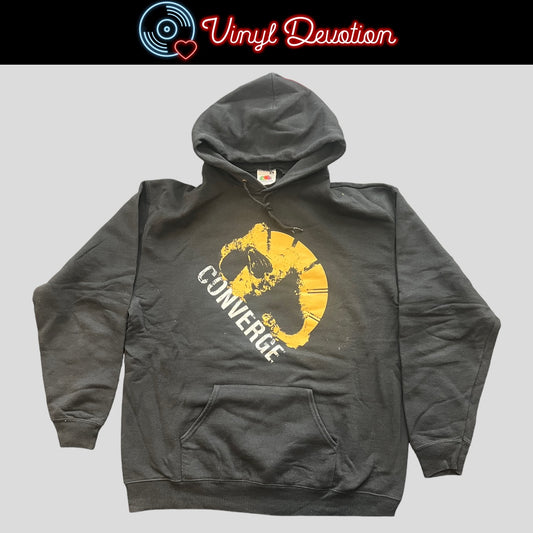 Converge Band No Heroes Pullover Hoodie Size XL