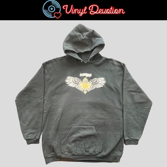 Converge Band When Forever Comes Crashing Wings Pullover Hoodie Size XL