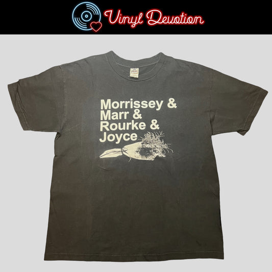 The Smiths Band Morrissey, Marr, Rourke, Joyce T-Shirt Size XL