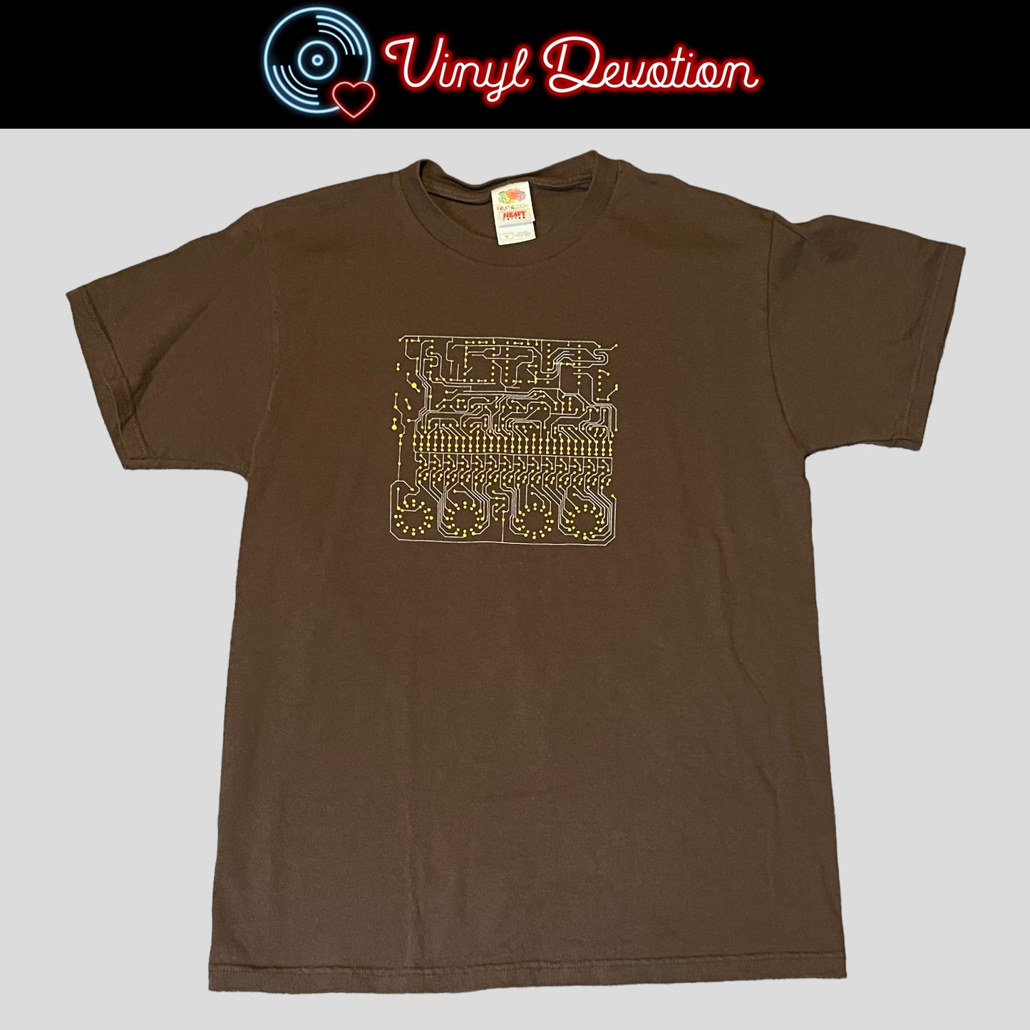 LOGH Band Shirt Size M Brown Hydra Head Bad Taste Records
