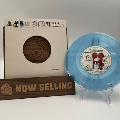 Radiohead - Paranoid Android Vinyl 7" Blue Translucent OK Computer