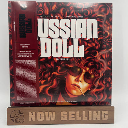 Russian Doll Season 1 & 2 Soundtrack Vinyl LP SEALED Blue / Green Swirl Joe Wong