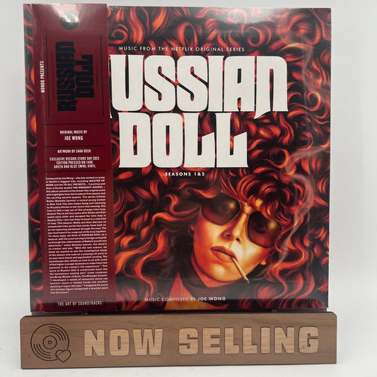 Russian Doll Season 1 & 2 Soundtrack Vinyl LP SEALED Blue / Green Swirl Joe Wong