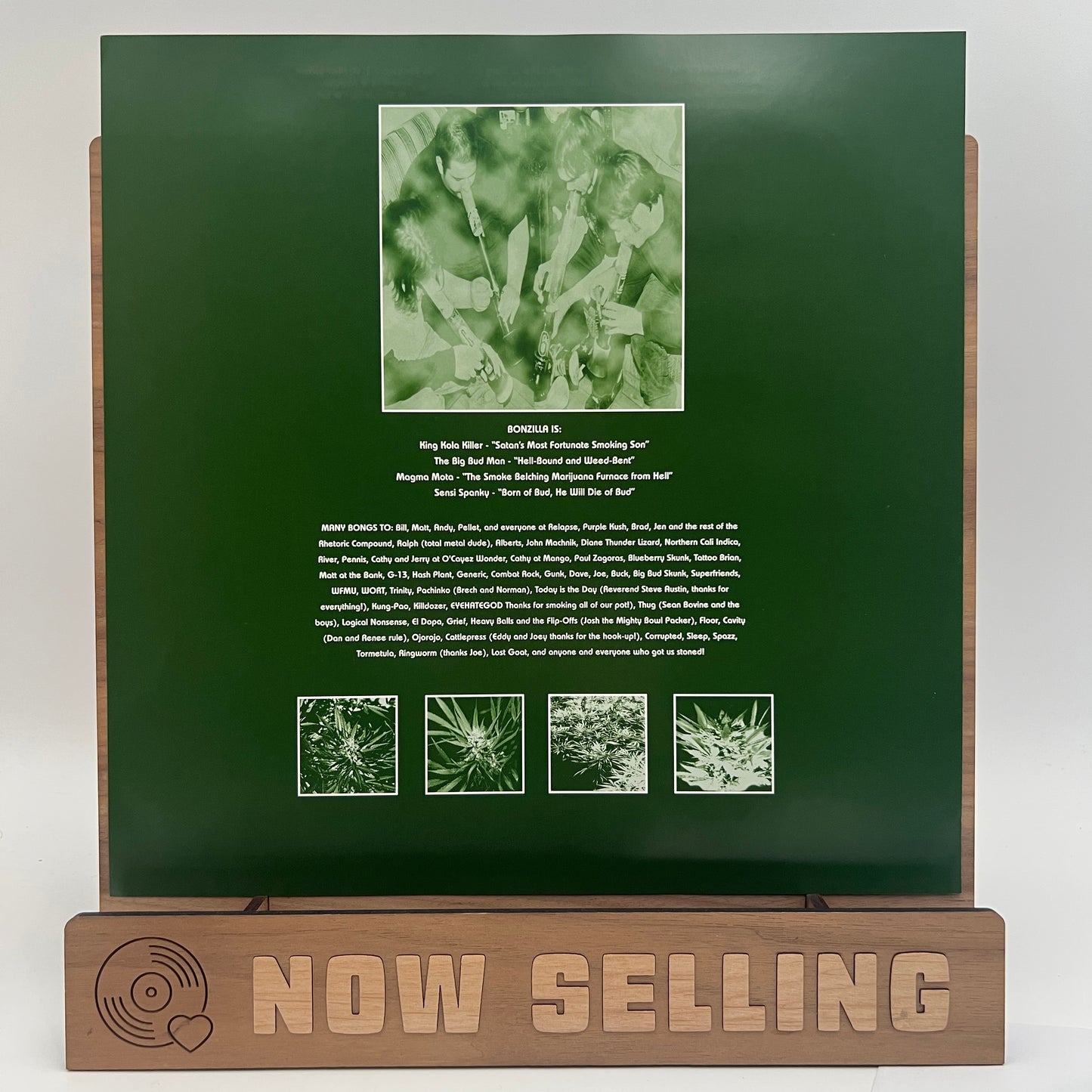 Bongzilla - Methods For Attaining Extreme Altitudes Vinyl LP Black