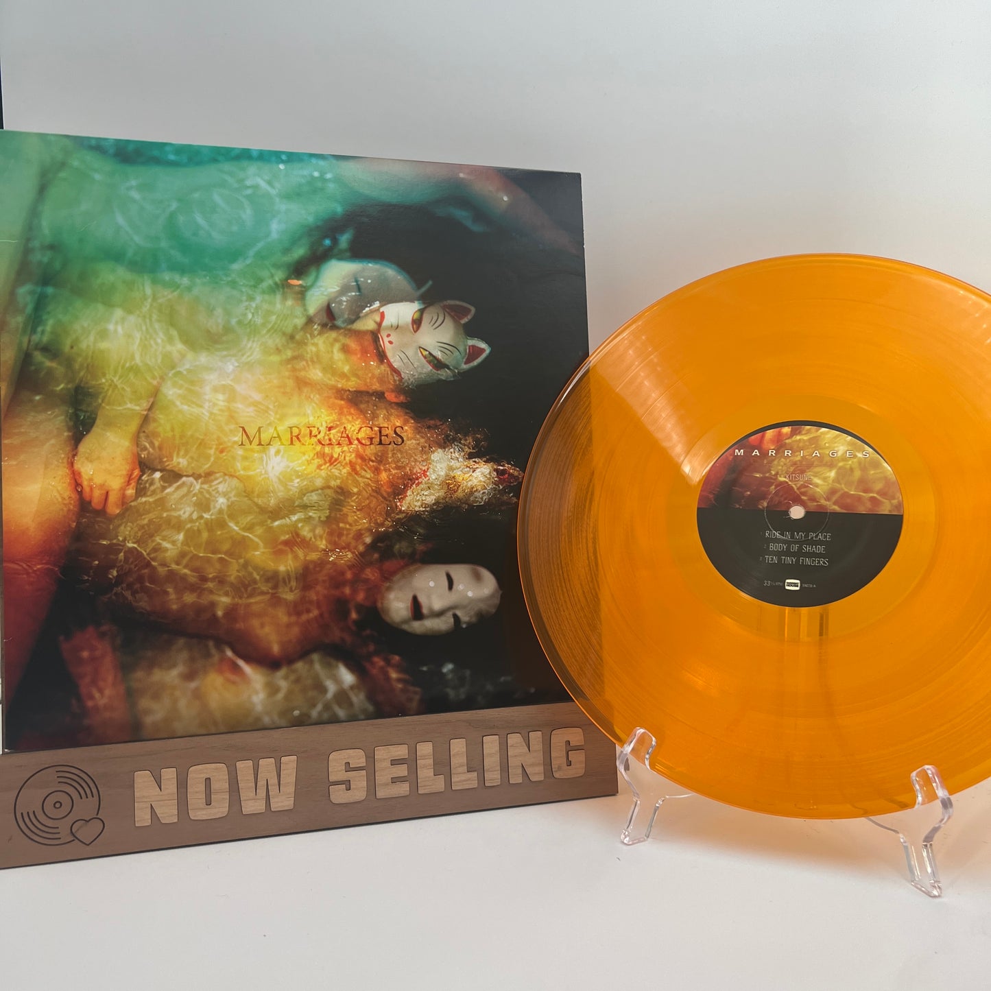 Marriages - Kitsune Vinyl EP Orange Translucent Emma Ruth Rundle