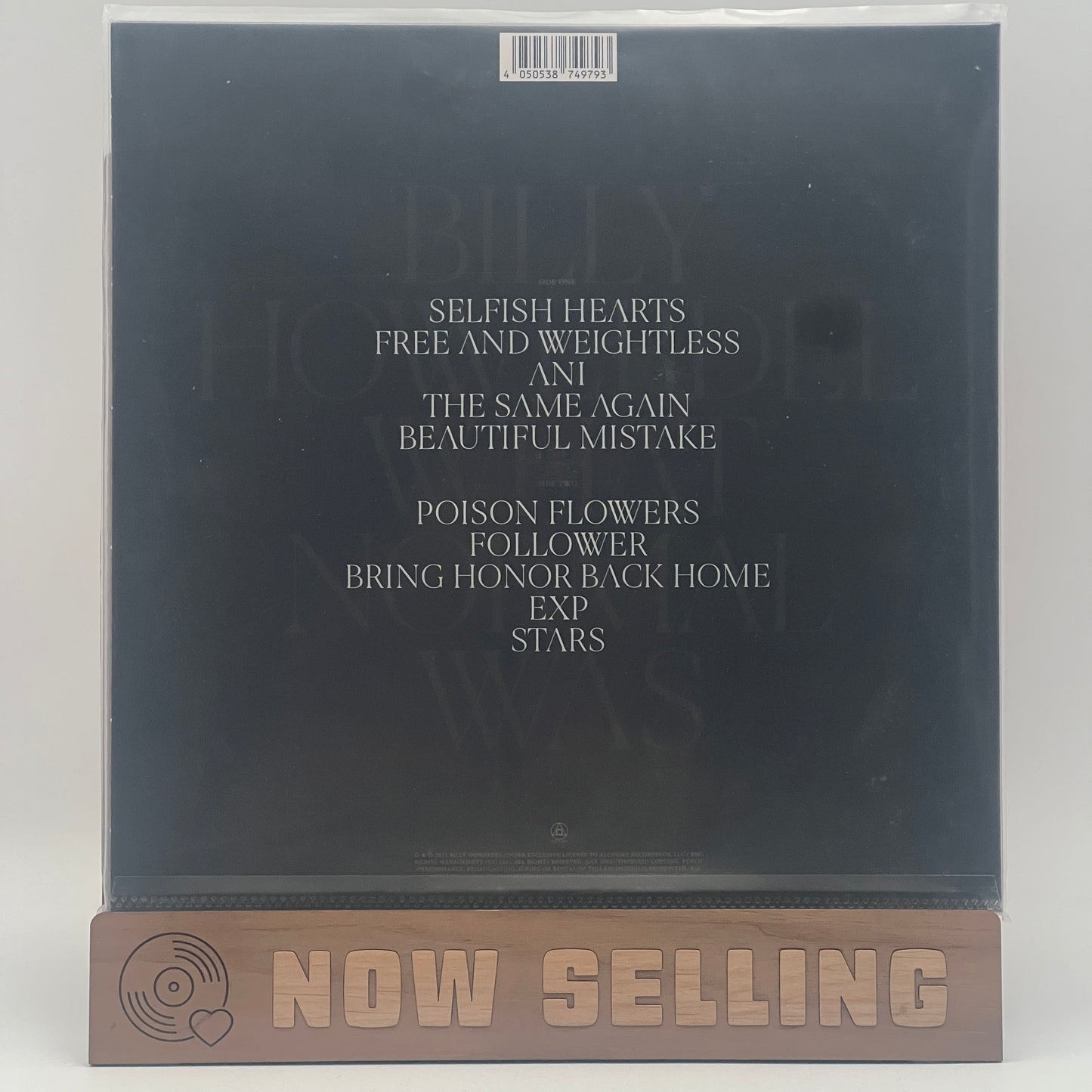 Billy Howerdel - What Normal Was Vinyl LP Black
