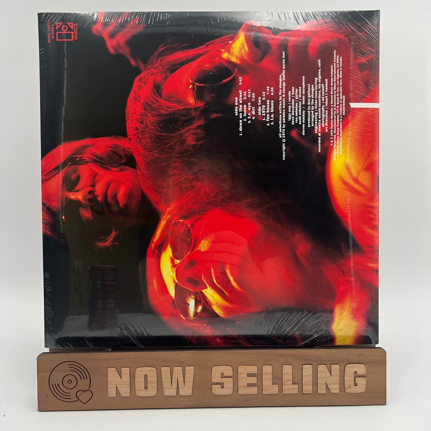 The Stooges - Fun House Vinyl LP Red / Black Split SEALED