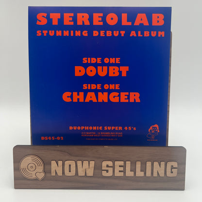 Stereolab - Stunning Debut Album Vinyl 7" Clear Repress