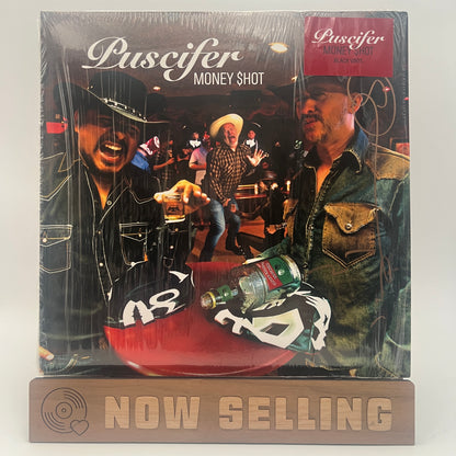 Puscifer - Money Shot Vinyl LP Black Signed by Carina Round and Mat Mitchell