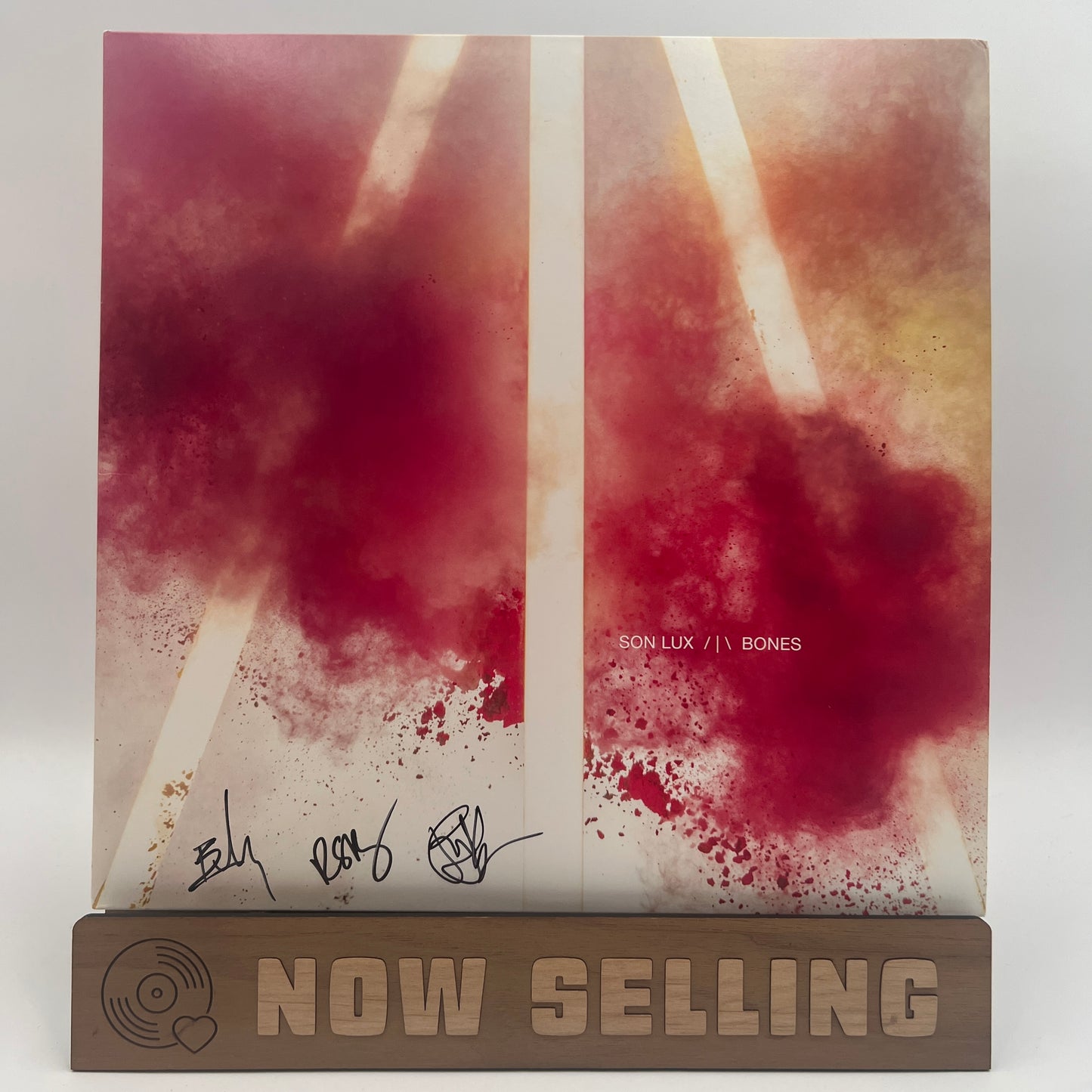 Son Lux - Bones Vinyl LP SIGNED Opaque Marbled