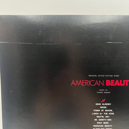 American Beauty Soundtrack Score Vinyl LP Red & Black Haze Thomas Newman