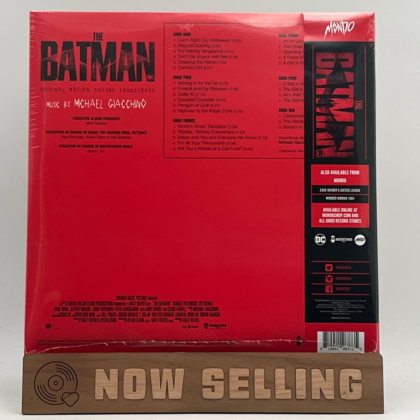 The Batman Soundtrack Vinyl LP SEALED Solid Colors Michael Giacchino