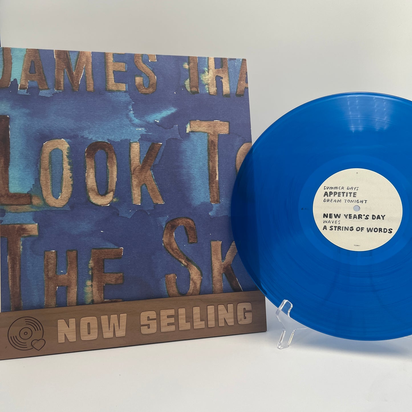 James Iha ‎- Look To The Sky Vinyl LP Blue