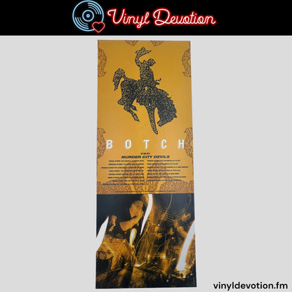Botch Band / Murder City Devils Tour 2001 Tour Poster 8 5/8 x 22