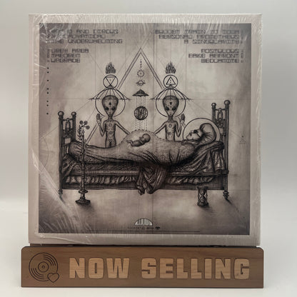 Puscifer - Existential Reckoning Vinyl LP Gray Translucent Marble Signed by Maynard, Mat and Carina